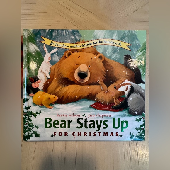 Bear Stays Up for Christmas – Children’s Book by Karma Wilson & Jane Chapman - Picture 5 of 12